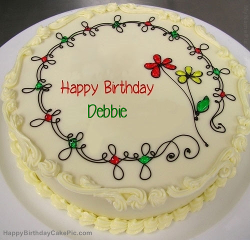 Happy Birthday Debbie Cake
 Birthday Cake For Debbie