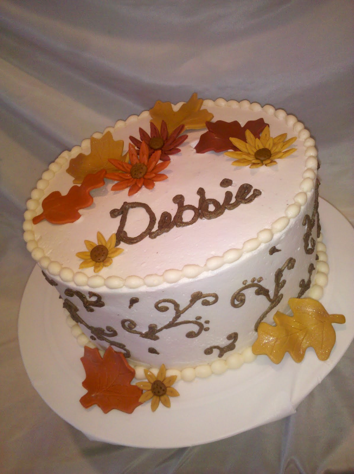 Happy Birthday Debbie Cake
 candicakes BIRTHDAYS TAKE 2