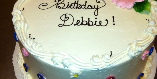 Happy Birthday Debbie Cake
 Birthday Archives Sugar and Salt