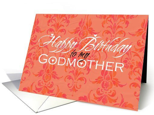 Happy Birthday Godmother Quotes
 Happy Birthday godmother card