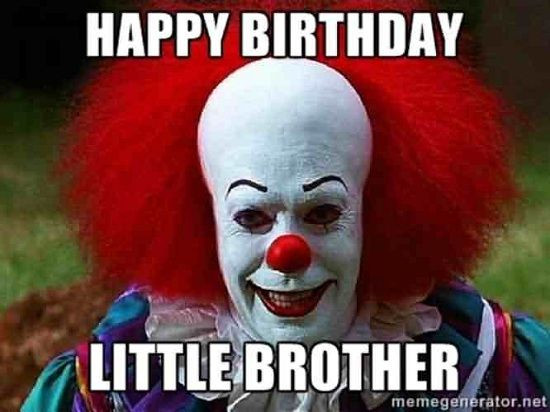 Happy Birthday Lil Brother Funny
 Best 25 Happy birthday brother funny ideas on Pinterest
