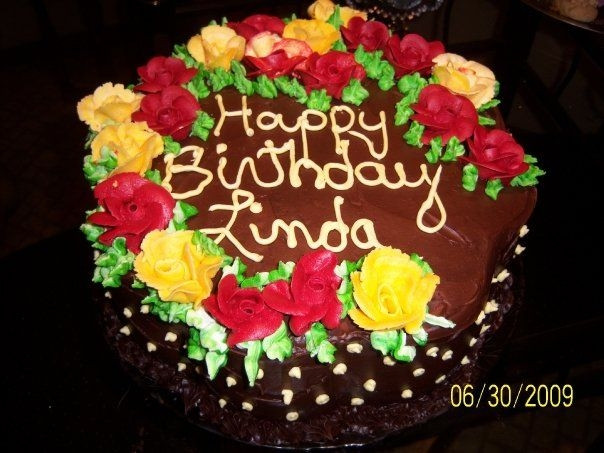 Happy Birthday Linda Cake
 Linda Birthday Cakes