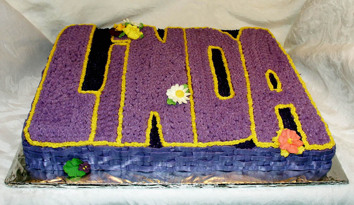 Happy Birthday Linda Cake
 Birthday Cake for Linda