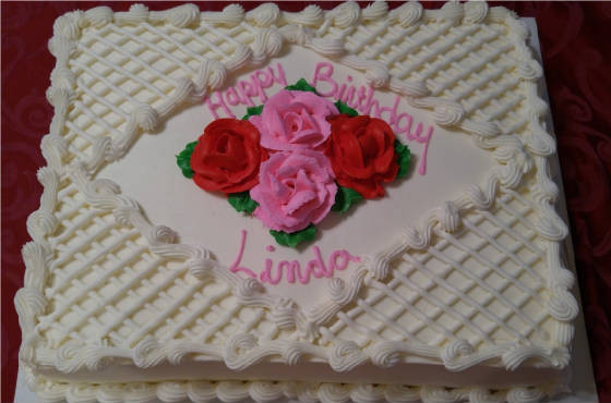 Happy Birthday Linda Cake
 Can You Believe We re 70