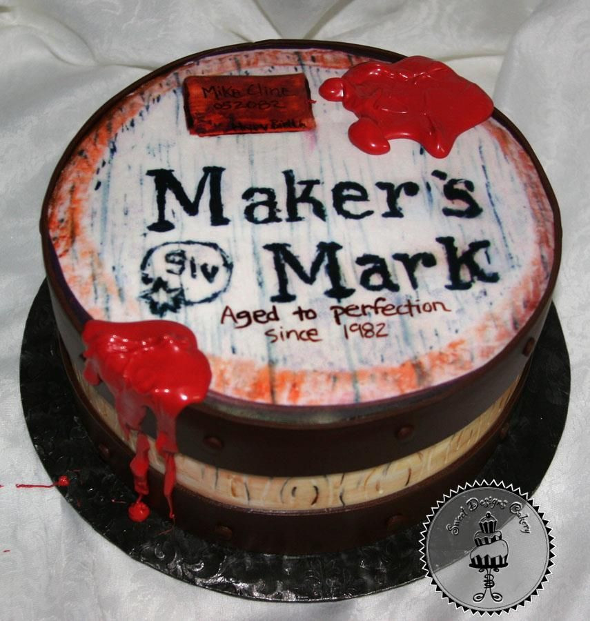 Happy Birthday Mark Cake
 Pin by Sweet Designs Cakery on SDC Birthday Cakes for Men