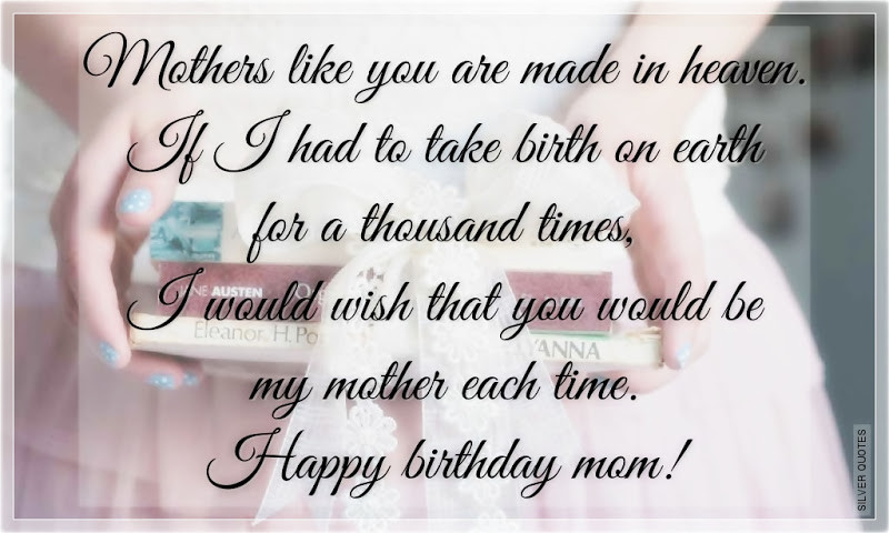 Happy Birthday Mom In Heaven Quotes
 Happy Birthday In Heaven Quotes For QuotesGram