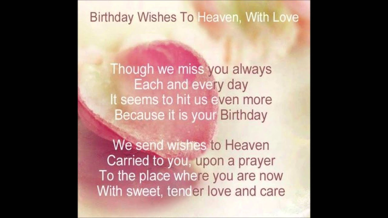 Happy Birthday Mom In Heaven Quotes
 Heavenly Birthday Wishes to you Mom