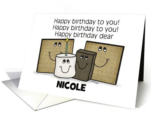 Happy Birthday Nicole Funny
 17 Best images about Say it Funny on Pinterest