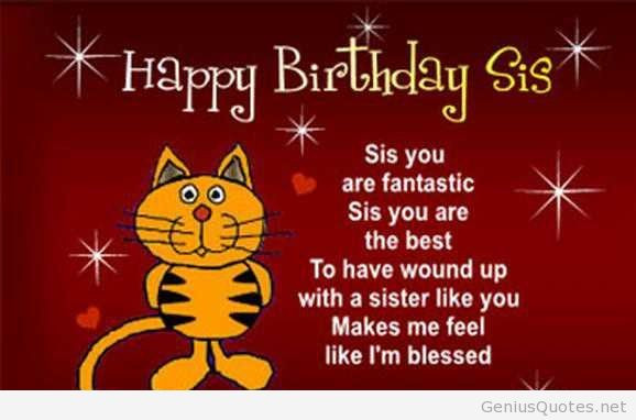 Happy Birthday Quotes For Your Sister
 The best wishes on my sister birthday sister quotes