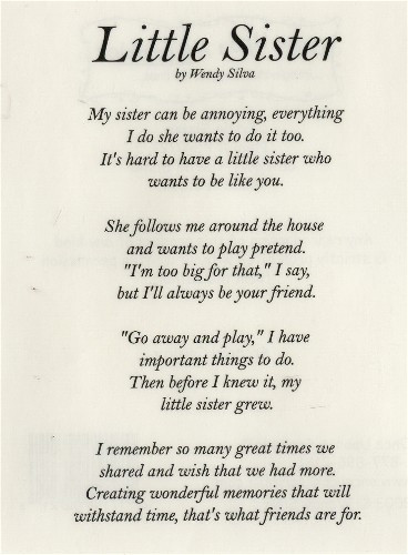 Happy Birthday Sister Poems Funny
 smile because life s worth it July 2010
