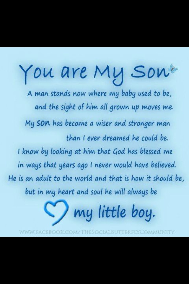 Happy Birthday Son Funny Quotes
 Happy Birthday To My Son In Heaven Quotes QuotesGram