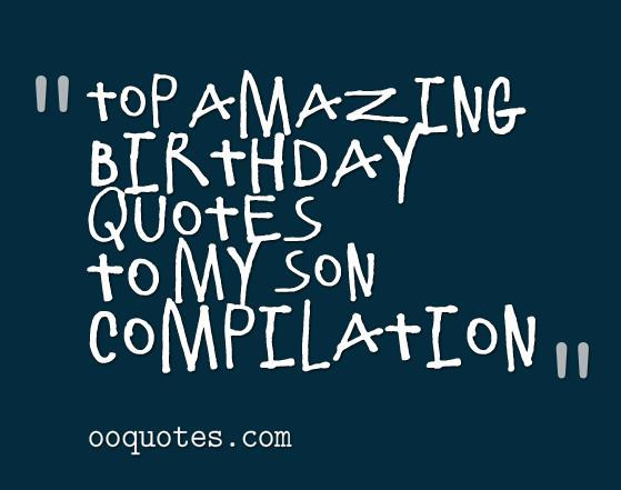 Happy Birthday Son Funny Quotes
 Birthday Quotes For Son From Mom QuotesGram
