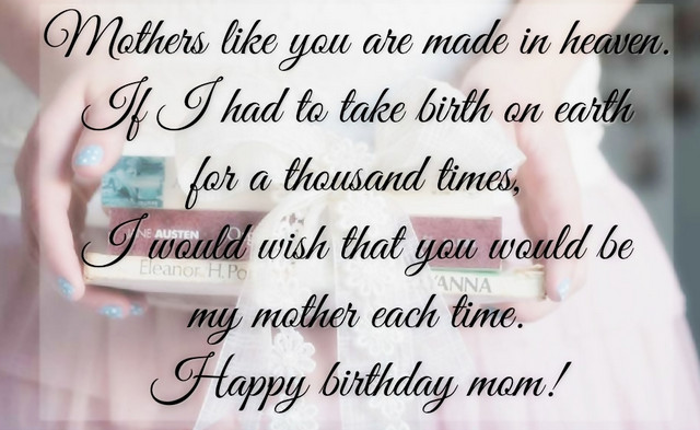 Happy Birthday Son Quotes From Mom
 Heart Touching 107 Happy Birthday MOM Quotes from Daughter