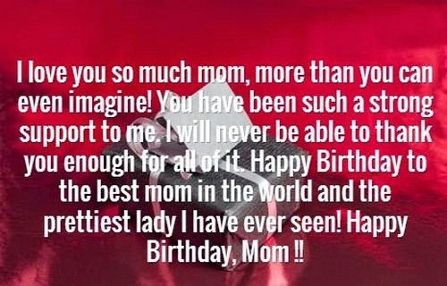 Happy Birthday Son Quotes From Mom
 The 105 Happy Birthday Mom Quotes