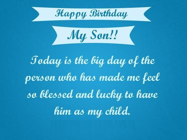 Happy Birthday Son Quotes From Mom
 Happy Birthday Son quotes images pictures messages