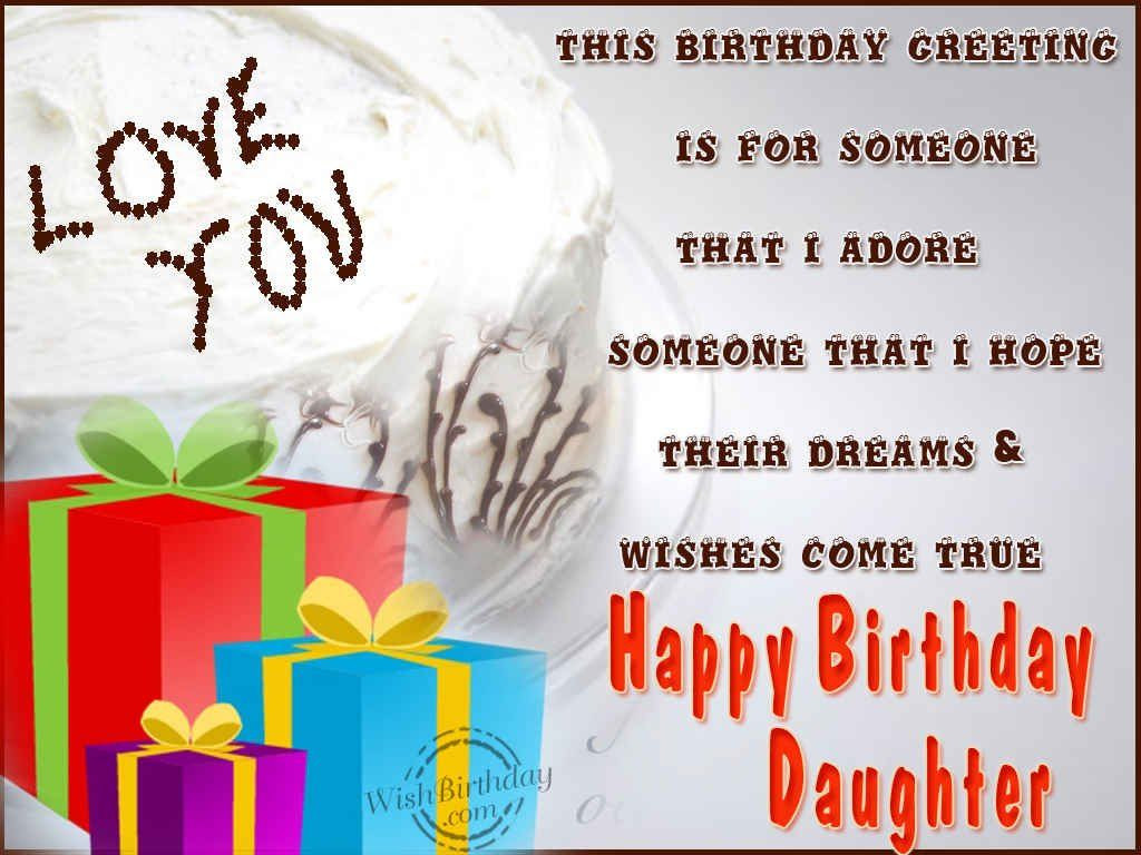 Happy Birthday Stepdaughter Quotes
 happy birthday wishes for daughters