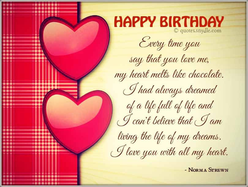 Happy Birthday Wishes For Bf
 Boyfriend Happy Birthday Quotes