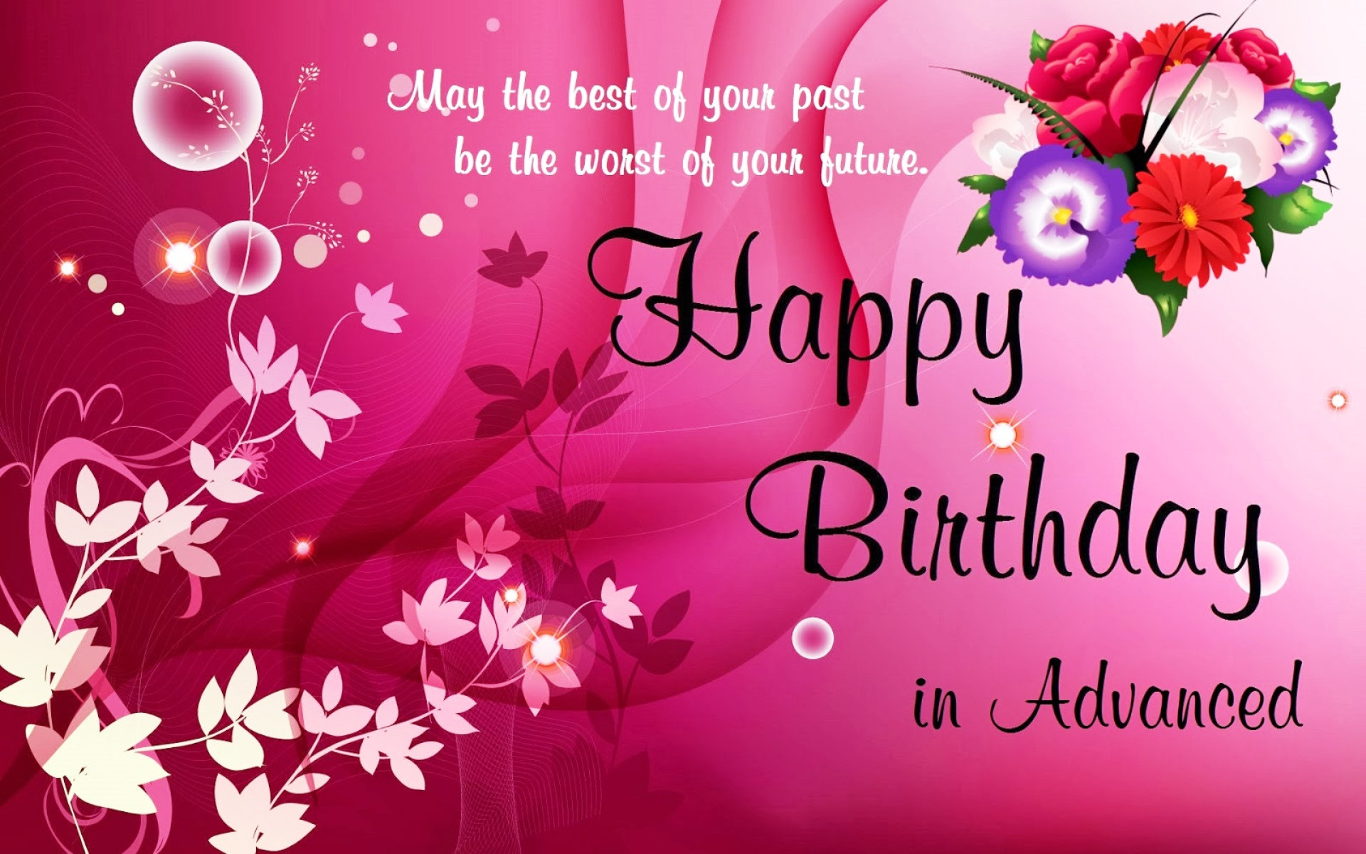 Happy Birthday Wishes For Her
 Happy Birthday Wallpaper HD