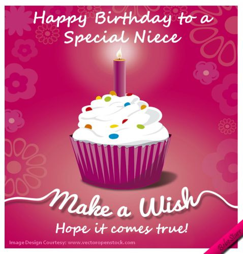 Happy Birthday Wishes For Niece
 Birthday ecard for a special niece