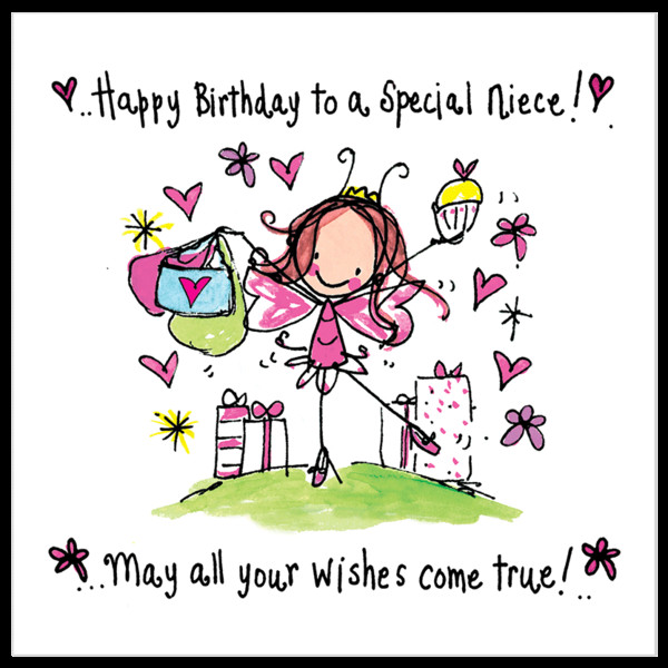 Happy Birthday Wishes For Niece
 Happy birthday to a special niece – Juicy Lucy Designs