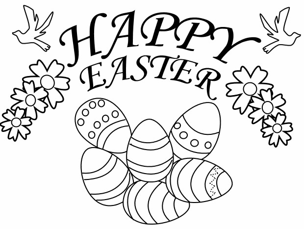 Happy Easter Coloring Pages Free Printable
 Happy Easter Coloring Pages Best Coloring Pages For Kids