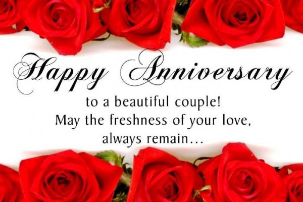 Happy Marriage Anniversary Quotes
 30 Splendid and Heart Touching Wedding Anniversary Wishes