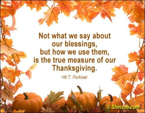 Happy Thanksgiving Blessings Quotes
 thanksgiving inspirational quotes