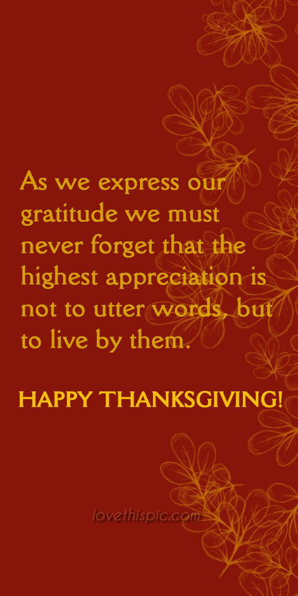 Happy Thanksgiving Quote
 17 Best images about Happy Thanksgiving on Pinterest