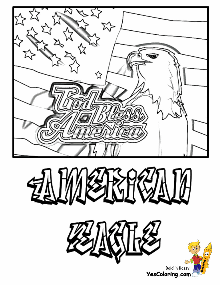 Hard Coloring Pages Of Boys
 Patriotic 4th of July Coloring Pages July 4th