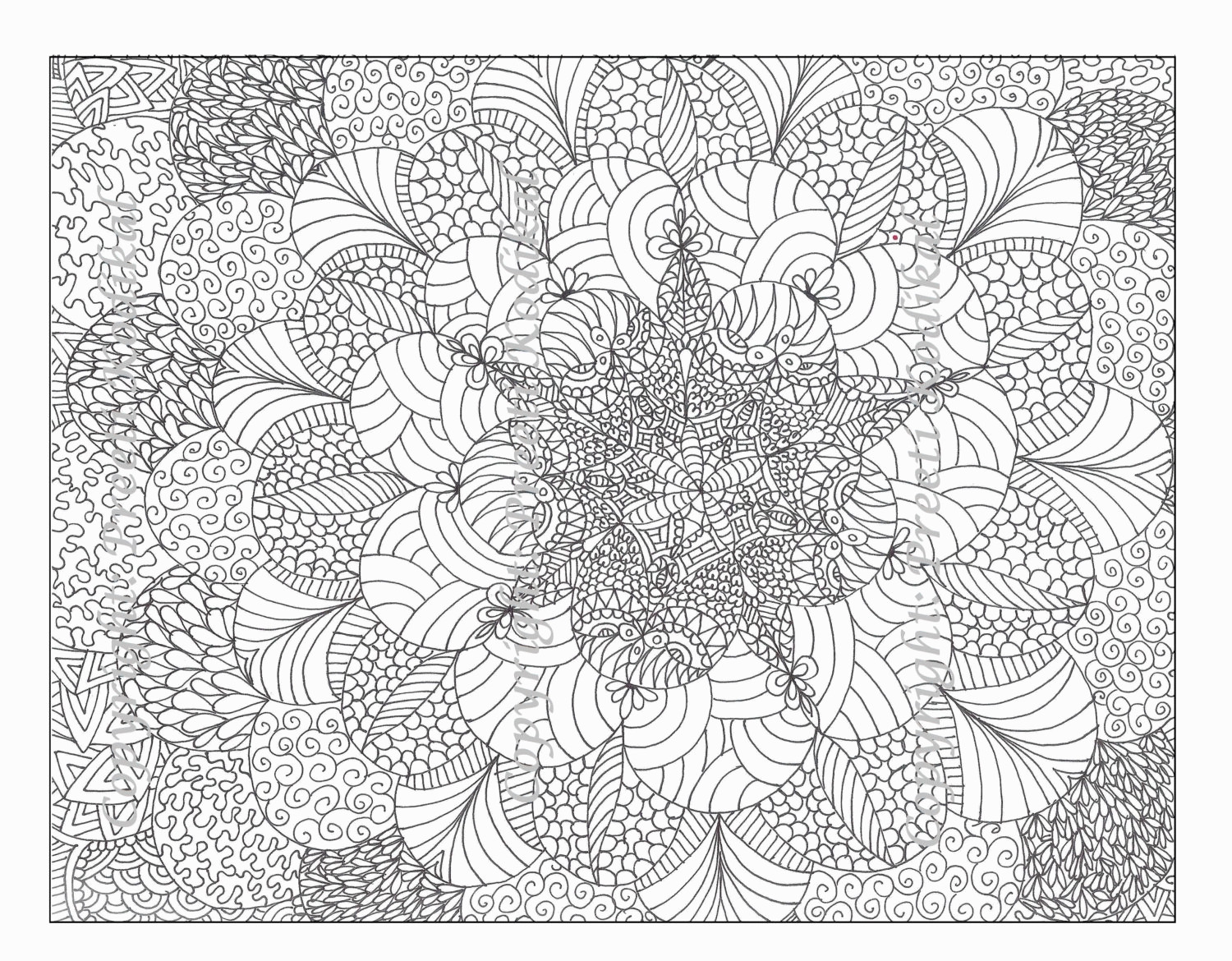 Hard Printable Coloring Pages
 Printable Difficult Coloring Pages Coloring Home