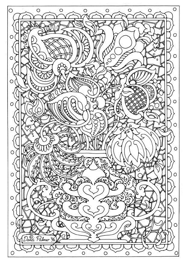 Hard Printable Coloring Pages
 Printable Difficult Coloring Pages AZ Coloring Pages