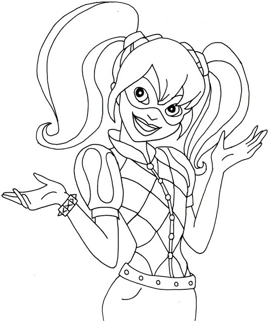 Harley Quinn Coloring Pages For Kids
 Harley Quinn Coloring Pages Best Coloring Pages For Kids