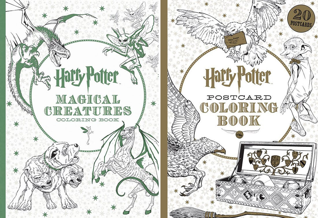 Harry Potter Coloring Book
 All the New Harry Potter Coloring Books You Need in Your