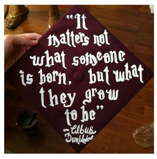 Harry Potter Graduation Quotes
 7 best Game of Thrones Graduation Caps images on Pinterest