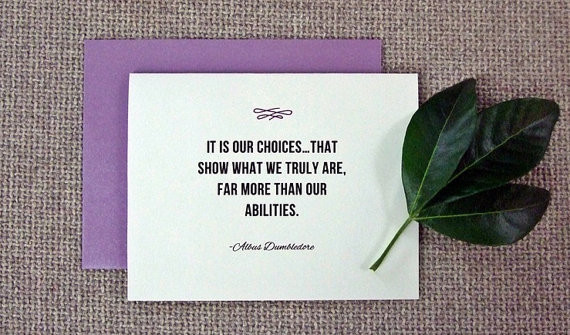 Harry Potter Graduation Quotes
 Inspirational Card for New Graduates from