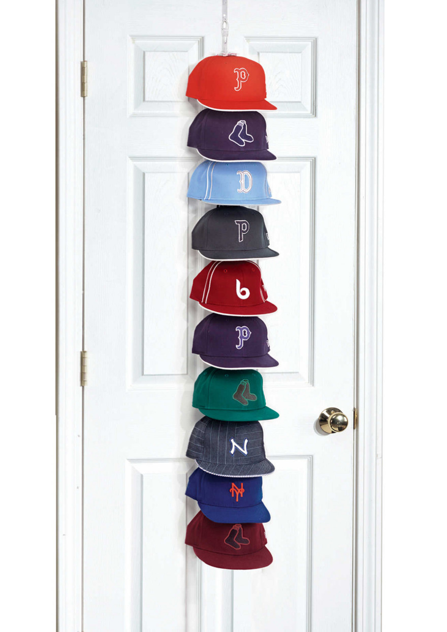 Hat Organizer DIY
 Organizing Baseball Caps Core77