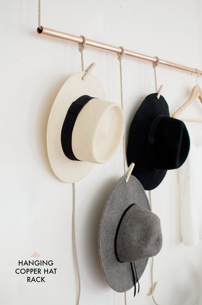 Hat Organizer DIY
 25 best ideas about Hat storage on Pinterest