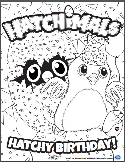 Hatchimal Coloring Pages
 How To Go Hatchimal Crazy Without Even Buying e