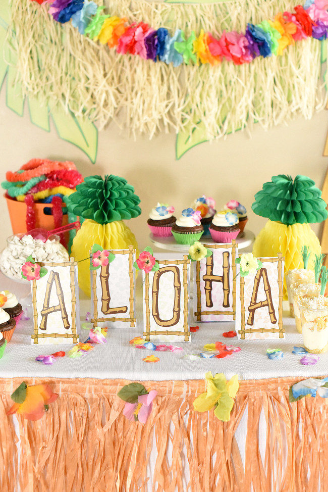 Hawaiian Beach Party Theme Ideas
 Hawaiian Luau Party Ideas that are Easy and Fun Fun Squared
