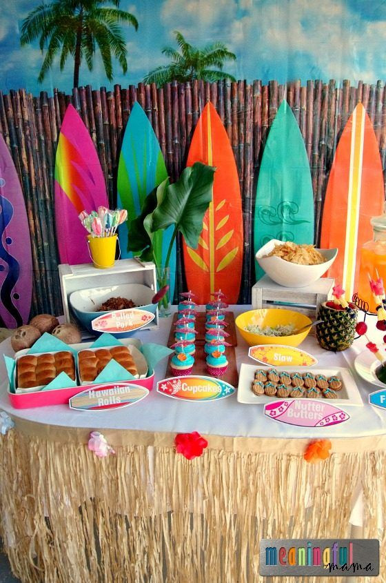 Hawaiian Beach Party Theme Ideas
 Luau Birthday Party Ideas Best of Meaningful Mama