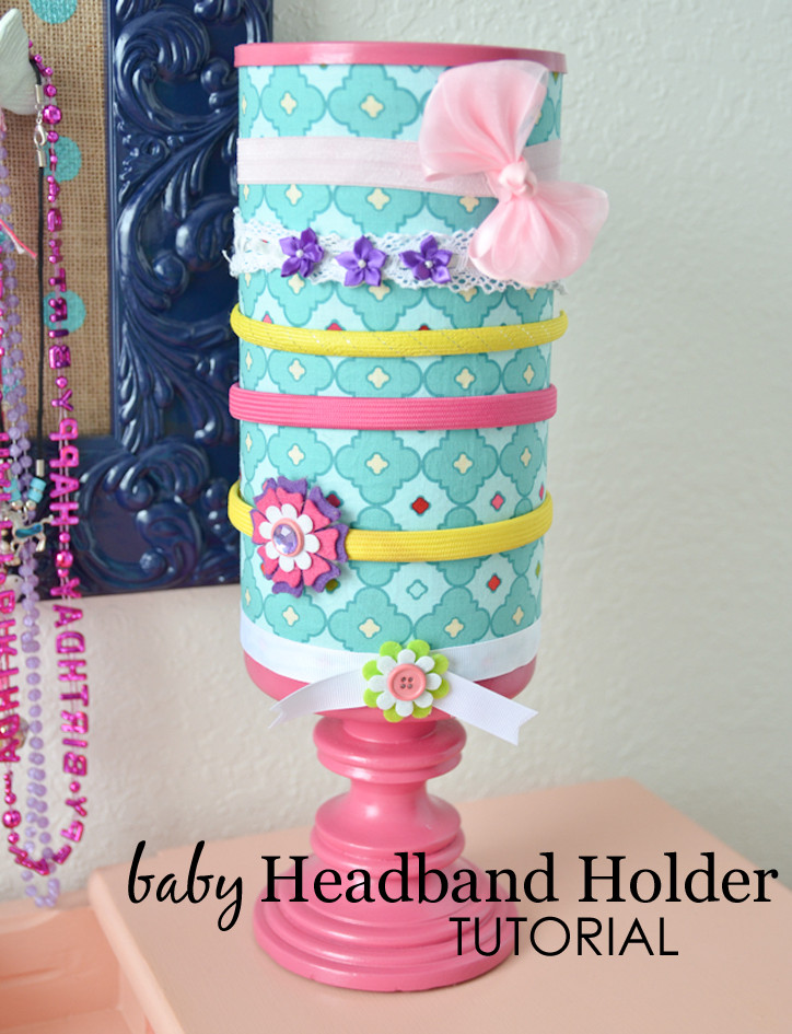 Headband Organizer DIY
 DIY Headband Holder Project Nursery