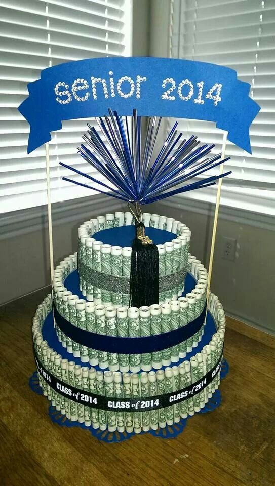 High School Graduation Gift Ideas For Daughter
 Money cake for daughter s graduation Crafts