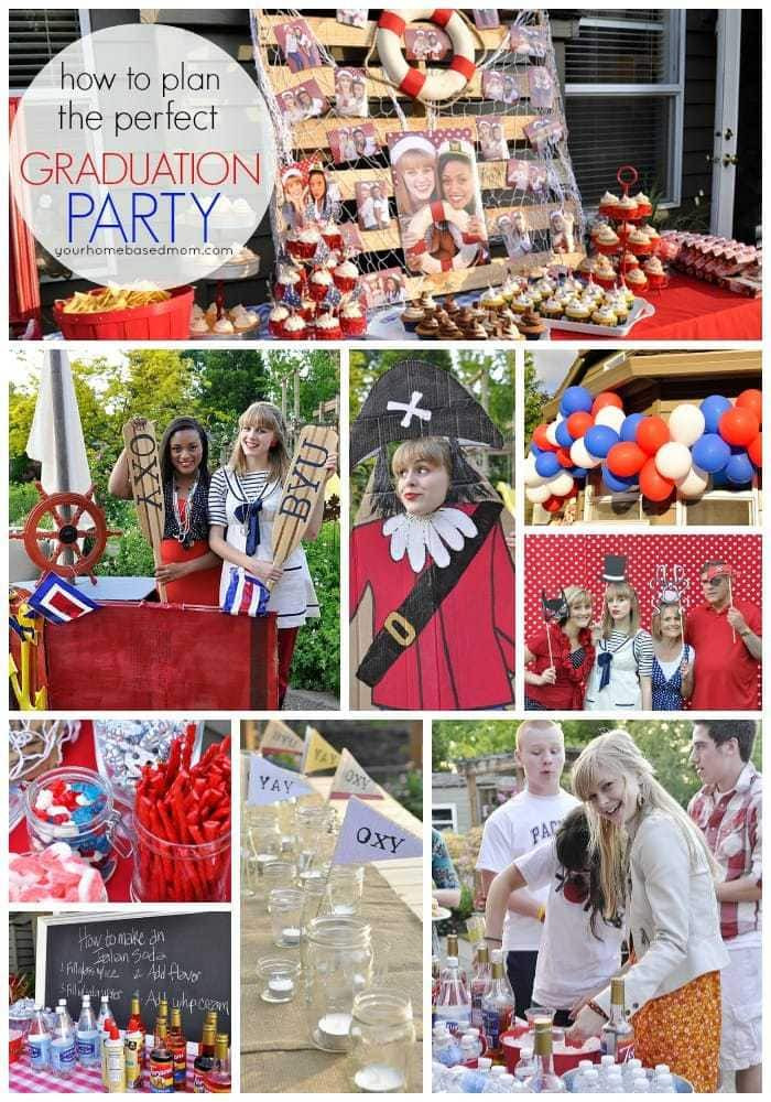 High School Graduation Party Theme Ideas
 Graduation Party Ideas From Your Homebased Mom