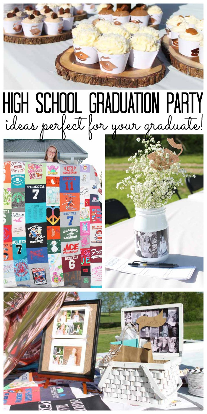 High School Graduation Party Theme Ideas
 High School Graduation Party Ideas The Country Chic Cottage