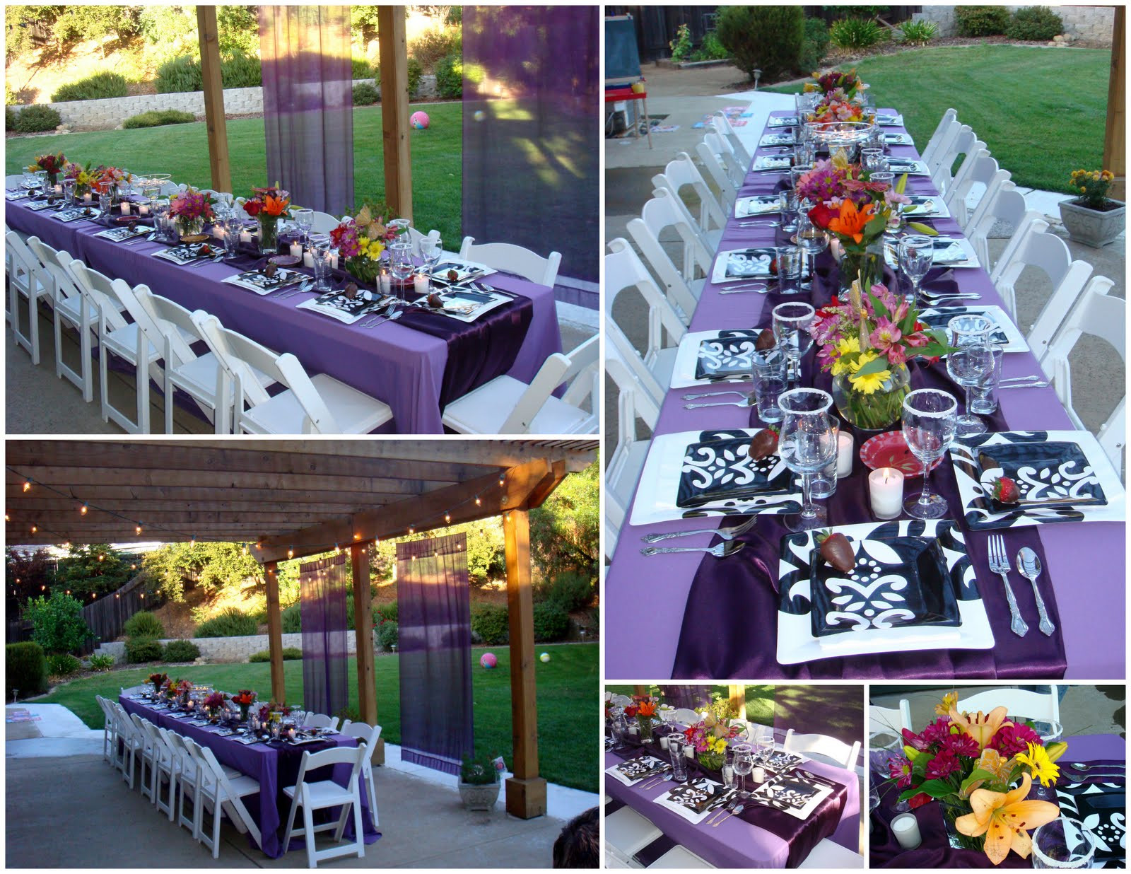 High School Graduation Party Theme Ideas
 Table scapes on Pinterest
