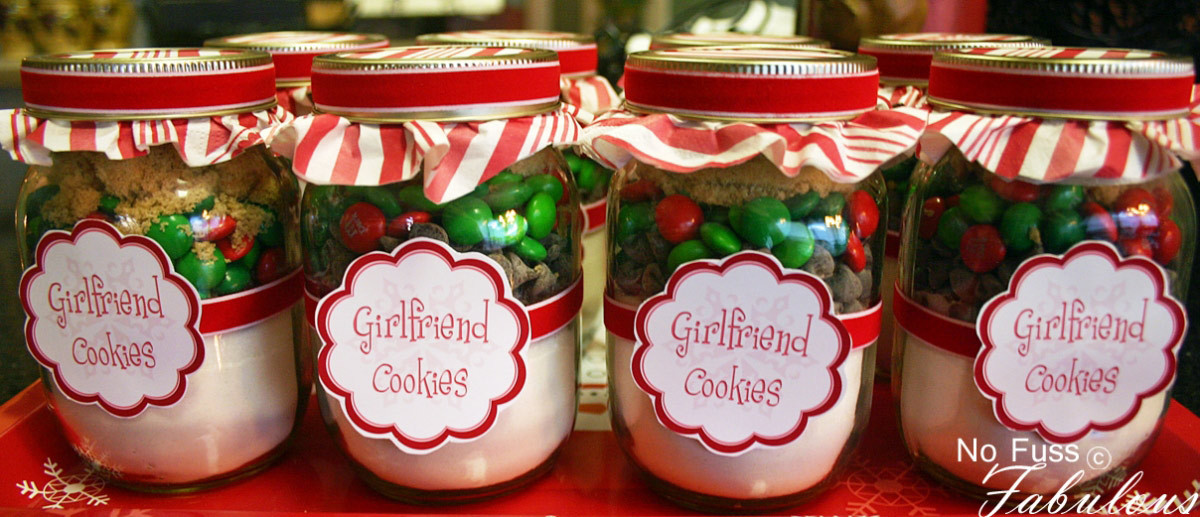 Holiday Baking Gift Ideas
 Christmas Girlfriend Cookies in a Jar Loralee Lewis