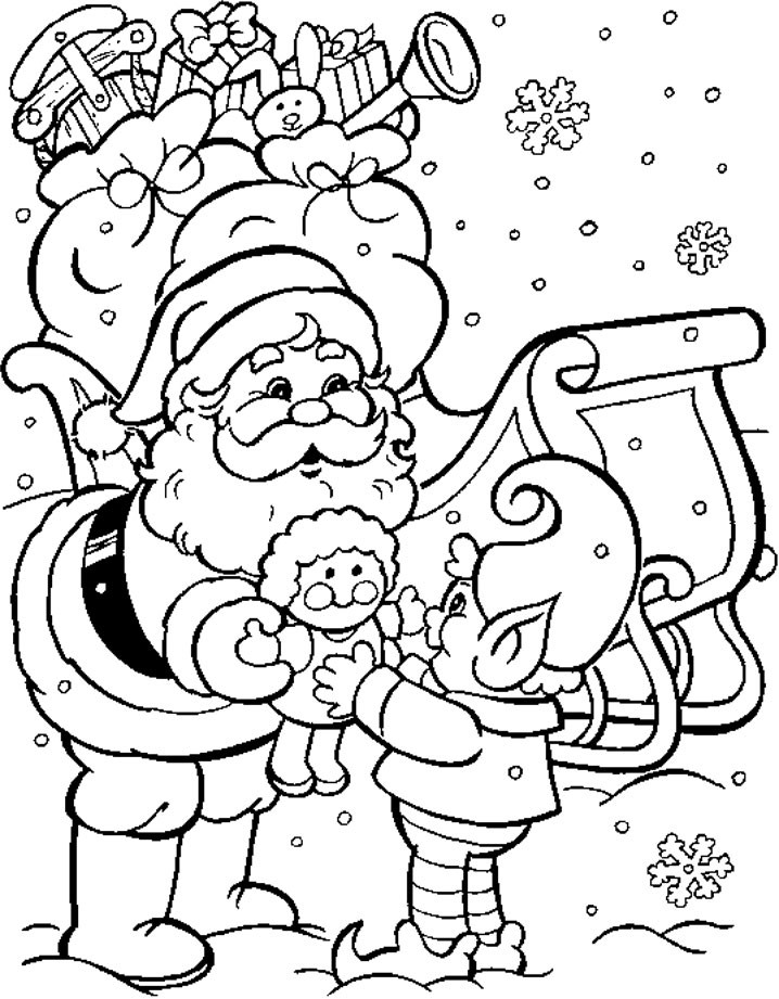 Holiday Coloring Pages Boys
 Christmas Colouring Pages Free To Print and Colour