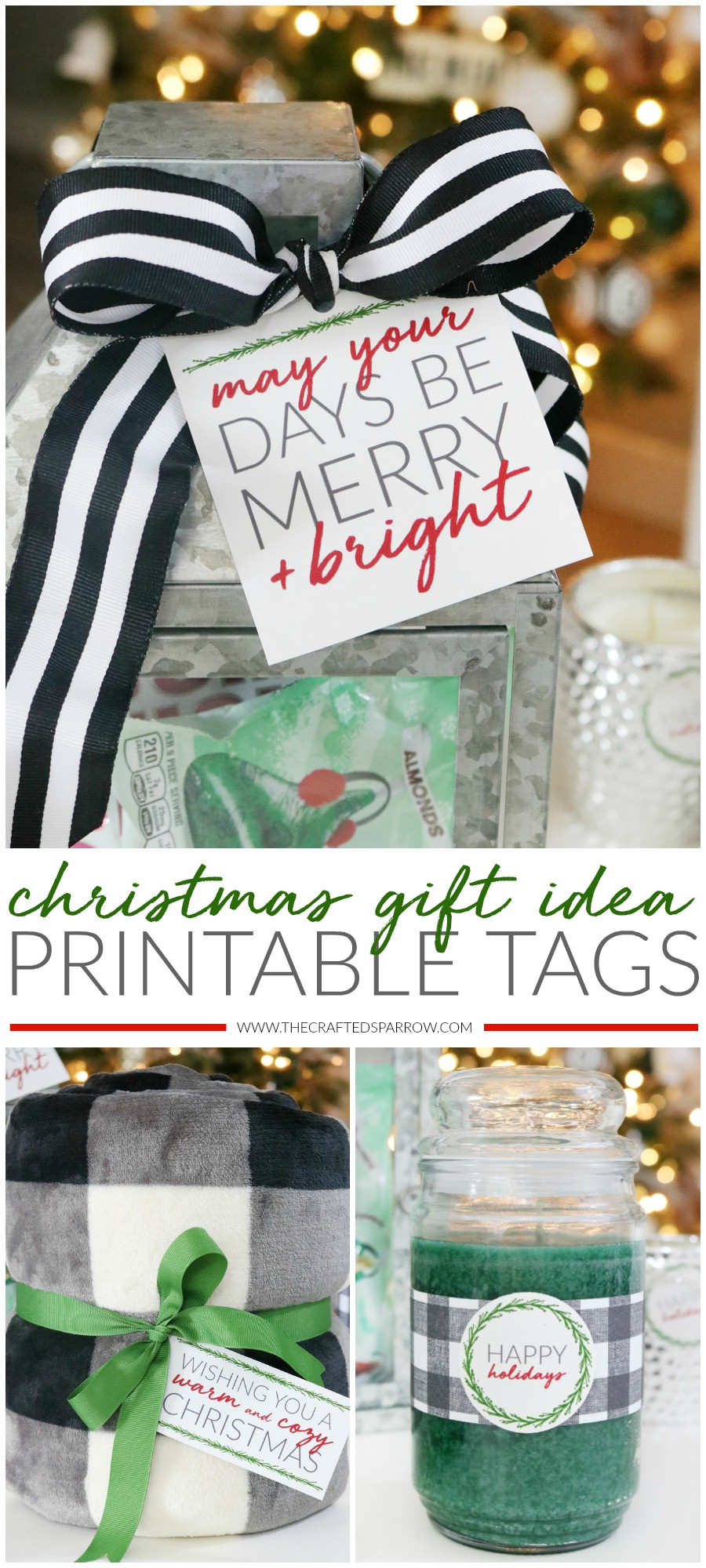 Holiday Gift Giving Ideas
 Easy Holiday Gift Giving Ideas with Printable Tags