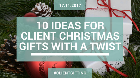 Holiday Gift Ideas For Clients
 Blog 10 Ideas for Client Christmas Gifts With A Twist