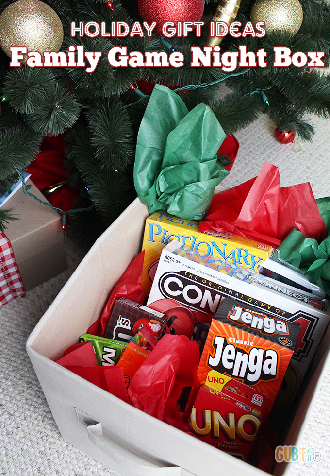 Holiday Gift Ideas For Families
 Holiday Gift Ideas Family Game Night in a Box GUBlife